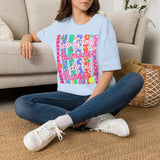 T-Shirt — "Helping Tiny Humans Do Big Things" Colorful Caregiver Tee