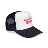 Everything Sucks Trucker Hat — Funny Foam Trucker for Bad Hair Days