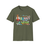 Some Bunny Needs Wine Funny Easter Bunny T-Shirt