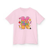 Kids T-Shirt - 'My Kindergarten' Colorful School Icons Back-to-School Tee