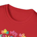 Mommy Shirt — "My Favorite Peeps Call Me Mommy" Easter Animal Print Tee