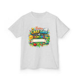Personalizable Kids Tee — "Last Day of School" Customizable Shirt