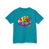 1st Grade Kids T‑Shirt – Colorful Back to School Design
