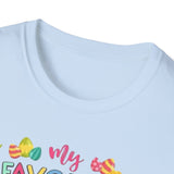 Nana Easter T-Shirt — "My Favorite Peeps Call Me Nana" with Fun Animal Print
