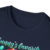 Bunny's Favorite Teacher T-Shirt — Colorful Easter Tee for Educators