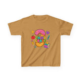 Third Grade Kids T‑Shirt — Cute Donut & School Icons Back-to-School Tee