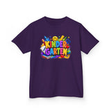 Kids Kindergarten T-Shirt — Colorful Back-to-School Graphic Tee