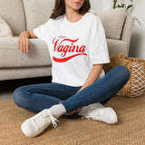 T‑Shirt — "I Enjoy Vagina" Bold Script Graphic Tee