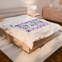 Plush Blanket - 'Fuck Everything' Funny Quote Design