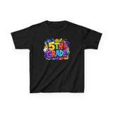 5th Grade Kids T-Shirt — Colorful Back-to-School Graduation Tee