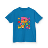 Pre-K Kids T‑Shirt — Cute Donut Pencil School Shirt for Preschoolers