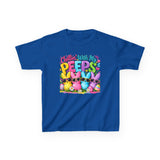 Kids Tee — "Chillin' With My Peeps" Bunny Sunglasses Shirt