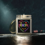 Principal Appreciation Candle — Multi-Scent Coconut‑Apricot Wax (4oz, 9oz)