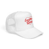 Everything Sucks Trucker Hat — Funny Foam Trucker for Bad Hair Days