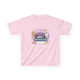 Personalized 'Peace Out Kindergarten' Kids Tee — Custom Name, Multiple Colors