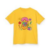 Third Grade Kids T‑Shirt — Cute Donut & School Icons Back-to-School Tee