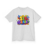 1st Grade Kids T‑Shirt – Colorful Back to School Design