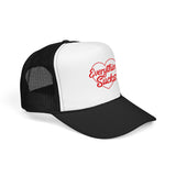 Everything Sucks Trucker Hat — Funny Foam Trucker for Bad Hair Days