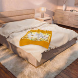 Thank You for Bee-ing an Amazing Teacher Velveteen Plush Blanket