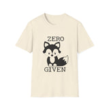 Funny Zero Fox Given T-Shirt