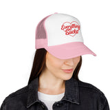 Everything Sucks Trucker Hat — Funny Foam Trucker for Bad Hair Days