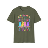 Mommy Shirt — "My Favorite Peeps Call Me Mommy" Easter Animal Print Tee