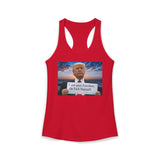 Women's Racerback Tank — "I Am Your President, Go F*** Yourself" Political Tank