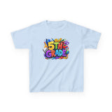 5th Grade Kids T-Shirt — Colorful Back-to-School Graduation Tee