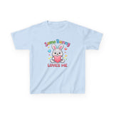 Kids Tee — "Some Bunny Loves Me" Colorful Easter Shirt