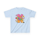 Kids T-Shirt - 'My Kindergarten' Colorful School Icons Back-to-School Tee
