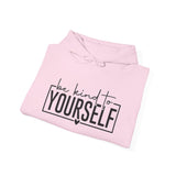 Be Kind to Yourself Hoodie — Inspirational Self-Care Hooded Sweatshirt