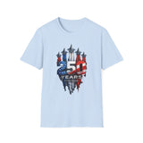 4th of July Unisex T-Shirt - Patriotic '250' Celebration Tee