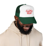 Everything Sucks Trucker Hat — Funny Foam Trucker for Bad Hair Days