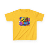 5th Grade Kids T-Shirt — Colorful Back-to-School Graduation Tee