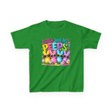 Kids Tee — "Chillin' With My Peeps" Bunny Sunglasses Shirt