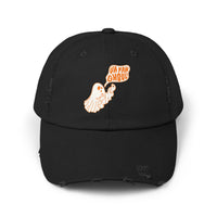 Funny "Va Fan Ghoul" Unisex Distressed Cap