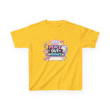 Personalized 'Peace Out Kindergarten' Kids Tee — Custom Name, Multiple Colors