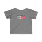 Daddy's Girl Infant Tee — Cute Pastel Baby Shirt for New Dads, Baby Shower Gift