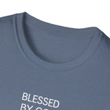 Blessed by God, Spoiled by My Husband — Personalized T-Shirt (Add Name & Position at Checkout)