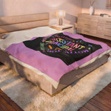 Assistant Principal Velveteen Plush Blanket — Inspirational School Leader Gift