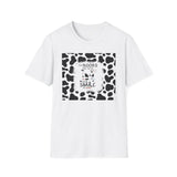Funny Farmhouse T-Shirt — "The Boobs Are Real, The Smile Is Fake"