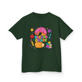 Second Grade Kids T‑Shirt – Cute Donut & School Icons Back-to-School Tee