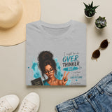 Overthinker Graphic T-Shirt — "I Might Be An Overthinker But..." Brunette Inspirational Tee