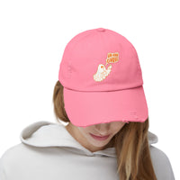 Funny "Va Fan Ghoul" Unisex Distressed Cap