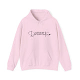Hoodie — "A Little Bit Dramatic" Cozy Script Hooded Sweatshirt