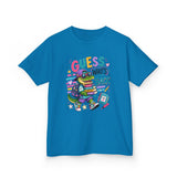 Kids T-Shirt — 'Guess Who's Back' Retro Gamer Dinosaur Graphic Tee
