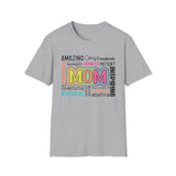 Mom Admiration T-Shirt — 'Mom' Tribute Tee for Mother's Day & Everyday
