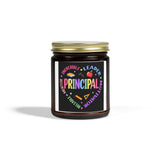 Principal Appreciation Candle — Multi-Scent Coconut‑Apricot Wax (4oz, 9oz)