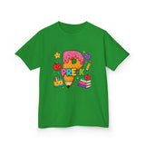Pre-K Kids T‑Shirt — Cute Donut Pencil School Shirt for Preschoolers