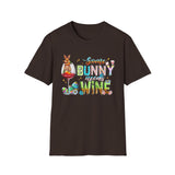 Some Bunny Needs Wine Funny Easter Bunny T-Shirt